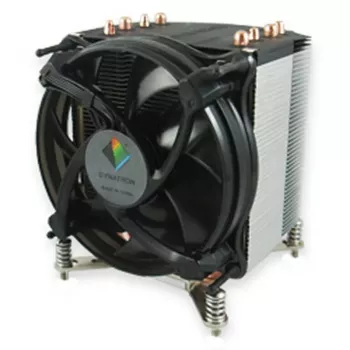 Cooler Inter-Tech K-17 Prozessor 9,2 cm Aluminium Schwarz