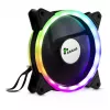 Lüfter Inter-Tech RS-04 RGB Computergehäuse-Lüfter 12 cm Schwarz
