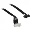 Lüfter Inter-Tech RS-04 RGB Computergehäuse-Lüfter 12 cm Schwarz