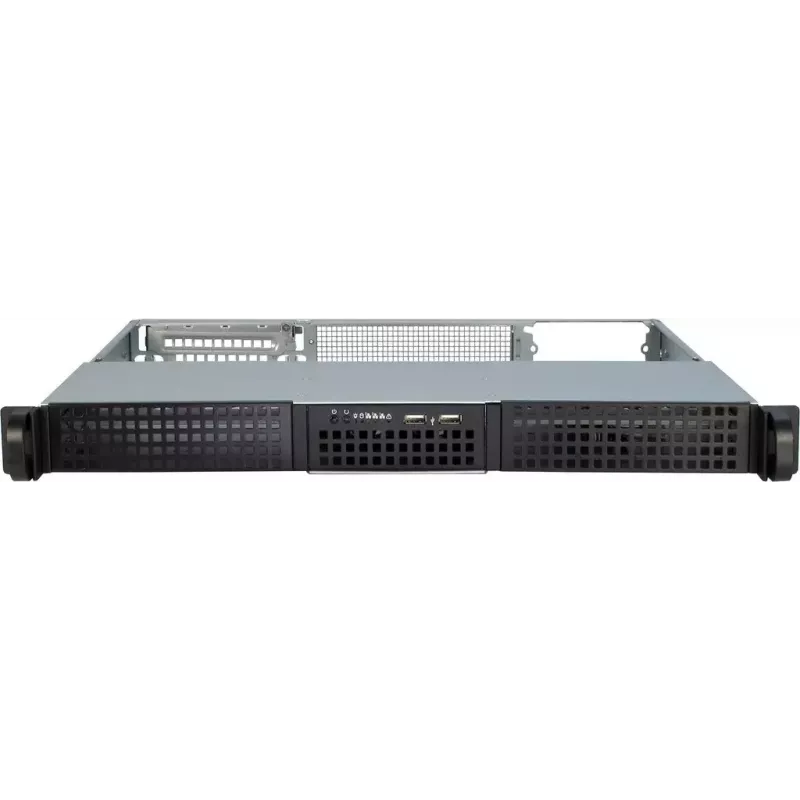 Servergehäuse Inter-Tech 1U-10240 Rack Schwarz