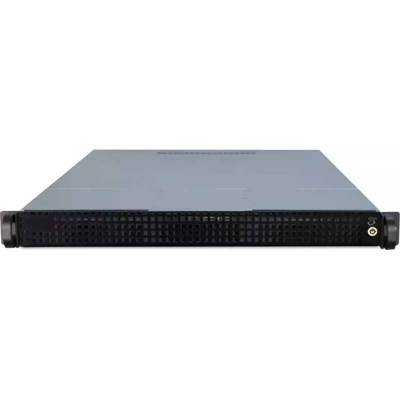 Server Gehäuse Inter-Tech 1U-10265 Rack Schwarz
