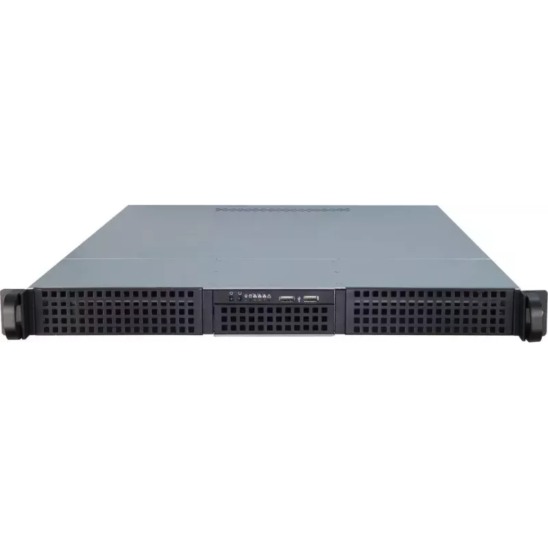 Server Gehäuse Inter-Tech 1U-10265 Rack Schwarz