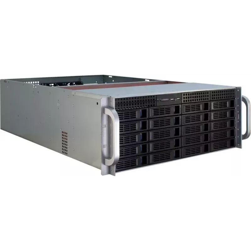 Servergehäuse Inter-Tech IPC 4U-4420 Rack Blau