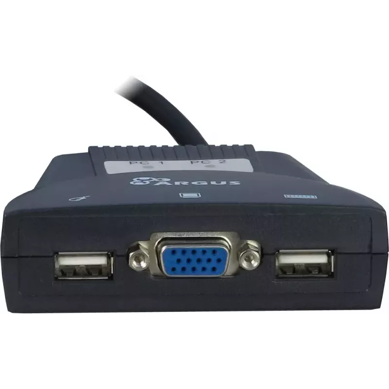 KVM-Switch Inter-Tech KVM-LS-21JA Schwarz