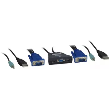 KVM-Switch Inter-Tech KVM-LS-21JA Schwarz