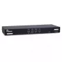 KVM-Switch Inter-Tech AS-9108HA Rackeinbau Schwarz