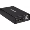 INTER-TECH KT-150H KVM-Schnittstellenadapter RJ-45 (Host) auf HDMI-Ausgang, kabelgebunden, max. 1980×1080, Metall, schwarz