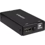 INTER-TECH KT-150H KVM-Schnittstellenadapter RJ-45 (Host) auf HDMI-Ausgang, kabelgebunden, max. 1980×1080, Metall, schwarz