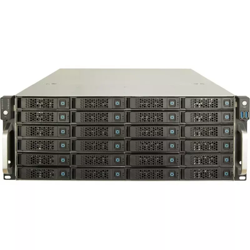 HDD-Gehäuse Inter-Tech 4U-4724 Grau 2,5/3,5 Zoll