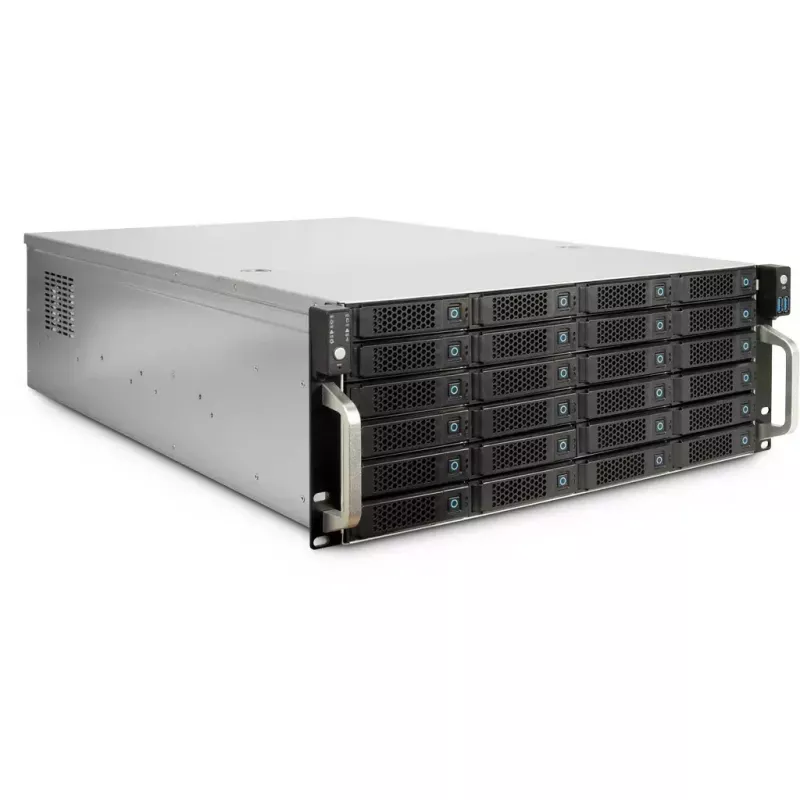 HDD-Gehäuse Inter-Tech 4U-4724 Grau 2,5/3,5 Zoll
