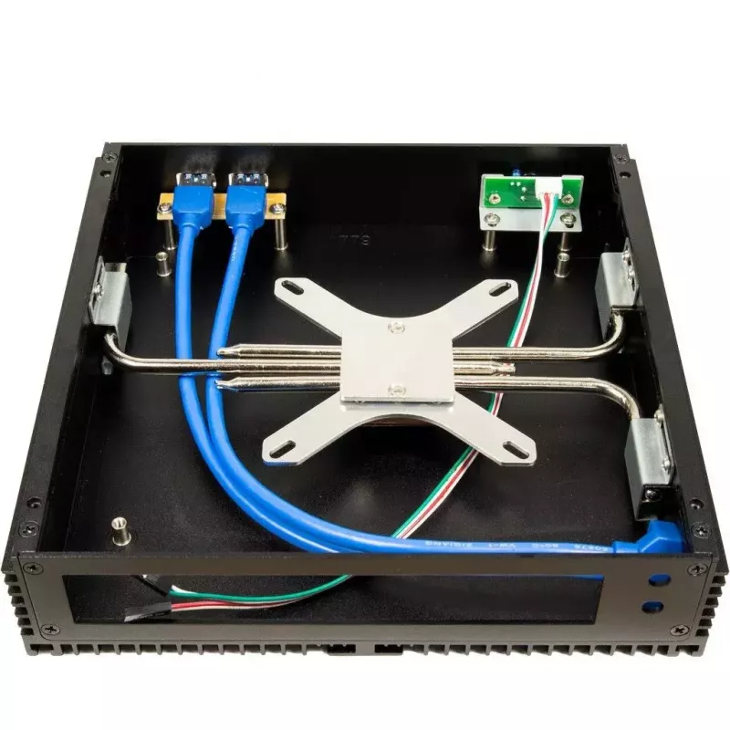 PC-Gehäuse Inter-Tech IP-40 Small Form Factor Schwarz