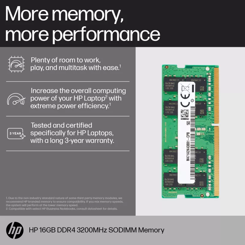 Memory Modul HP 16GB DDR4 3200 SODIMM