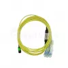 BlueOptics InfiniBand Glasfaserkabel 5 m MTP 4x LC Grün