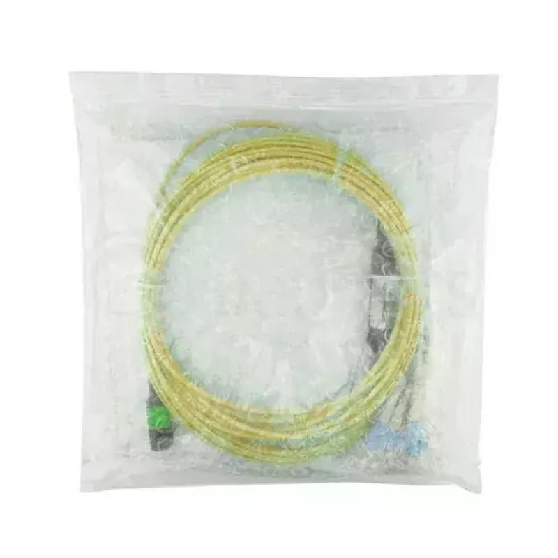 BlueOptics InfiniBand Glasfaserkabel 5 m MTP 4x LC Grün