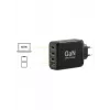 Ladegerät für Mobilgeräte Port Designs 900107-EU AC Schnellladung Schwarz