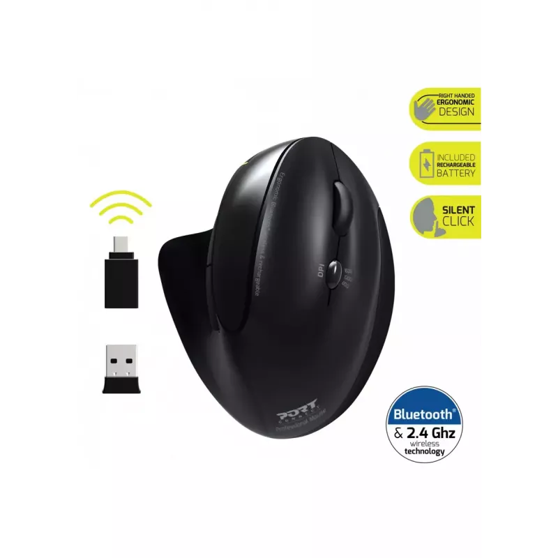 Maus Port Designs 900706-BT RF Wireless + Bluetooth