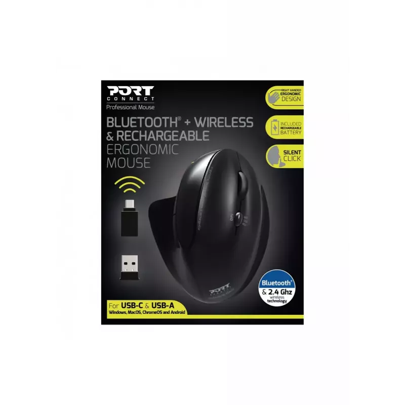 Maus Port Designs 900706-BT RF Wireless + Bluetooth