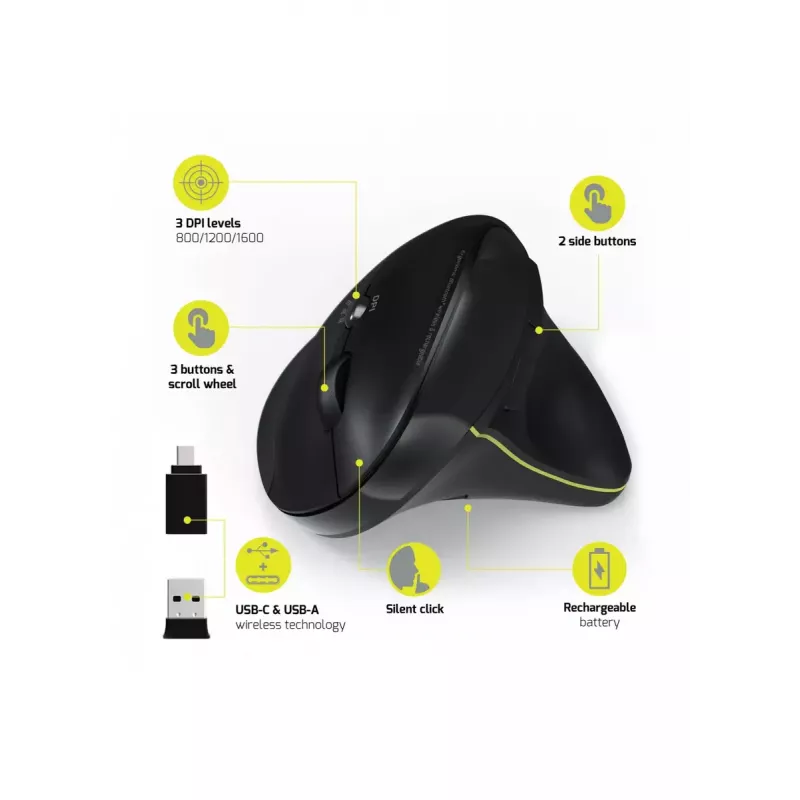 Maus Port Designs 900706-BT RF Wireless + Bluetooth