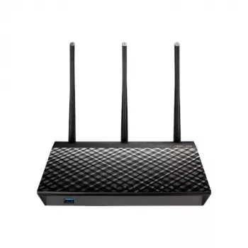 ASUS RT-AC1900U Wireless-Router Gigabit Ethernet Dualband (2,4 GHz / 5 GHz) Schwarz