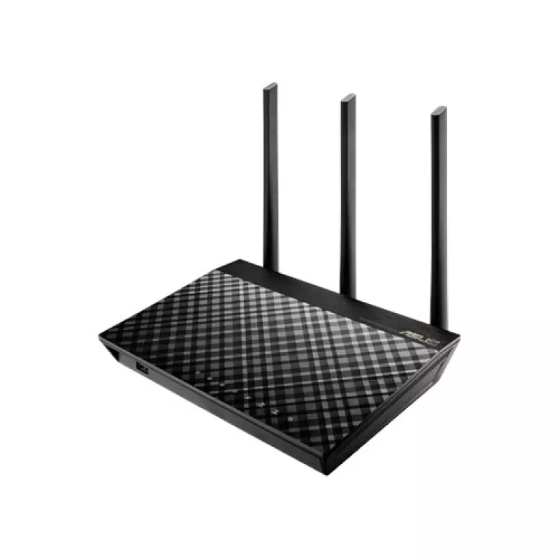 ASUS RT-AC1900U Wireless-Router Gigabit Ethernet Dualband (2,4 GHz / 5 GHz) Schwarz