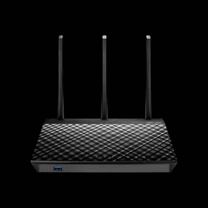 ASUS RT-AC1900U Wireless-Router Gigabit Ethernet Dualband (2,4 GHz / 5 GHz) Schwarz