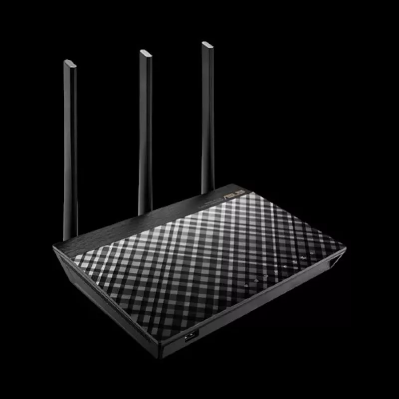 ASUS RT-AC1900U Wireless-Router Gigabit Ethernet Dualband (2,4 GHz / 5 GHz) Schwarz