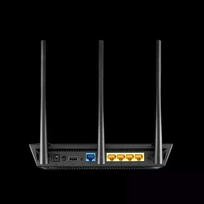 ASUS RT-AC1900U Wireless-Router Gigabit Ethernet Dualband (2,4 GHz / 5 GHz) Schwarz