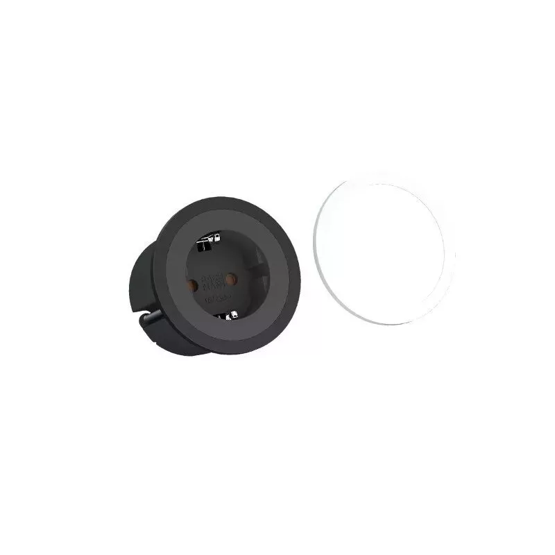Steckdose Typ F Bachmann 926.000 Schwarz