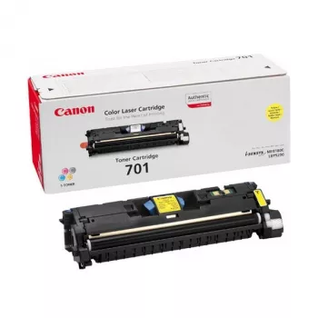 Canon 701 Tonerkartusche 1 Stück Original Gelb