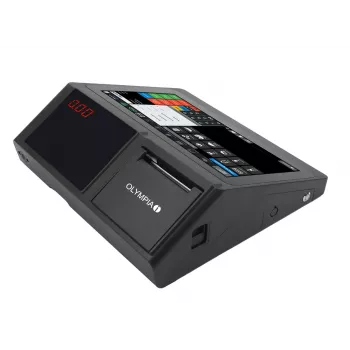 Registrierkasse Olympia T110 Thermodirektdrucker, 100000 PLUs, LED-Anzeige (10,1 Zoll)