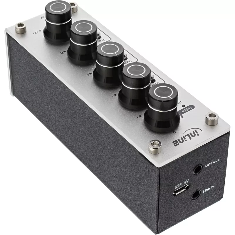 InLine AmpEQ mobile, Tri-Tone Hi-Res AUDIO Pre- and Headphone-Amp, 3,5 mm Stereo