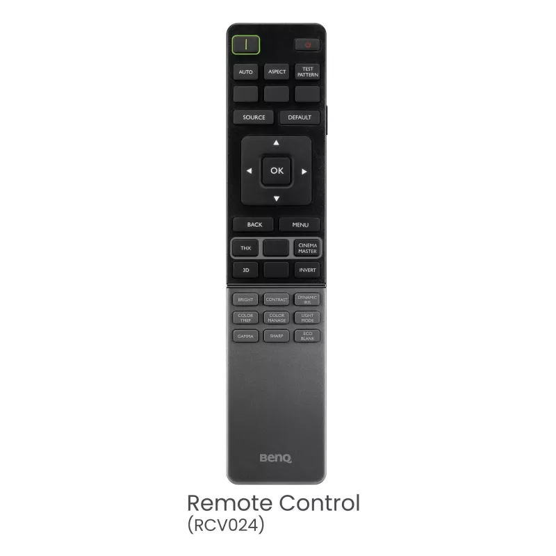 BenQ W5850 Standard-Objektivprojektor 2600 ANSI Lumen DLP UHD 4K (3840x2160) 3D Schwarz