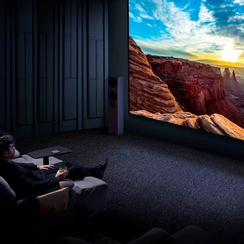 BenQ W5850 Standard-Objektivprojektor 2600 ANSI Lumen DLP UHD 4K (3840x2160) 3D Schwarz