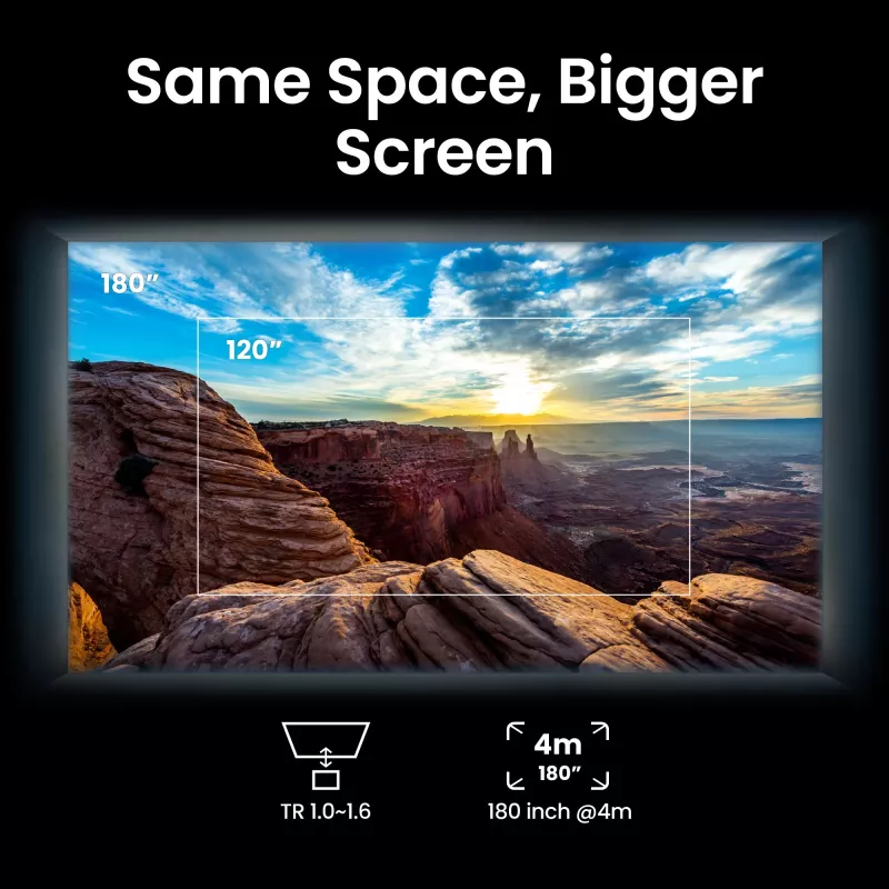 BenQ W5850 Standard-Objektivprojektor 2600 ANSI Lumen DLP UHD 4K (3840x2160) 3D Schwarz