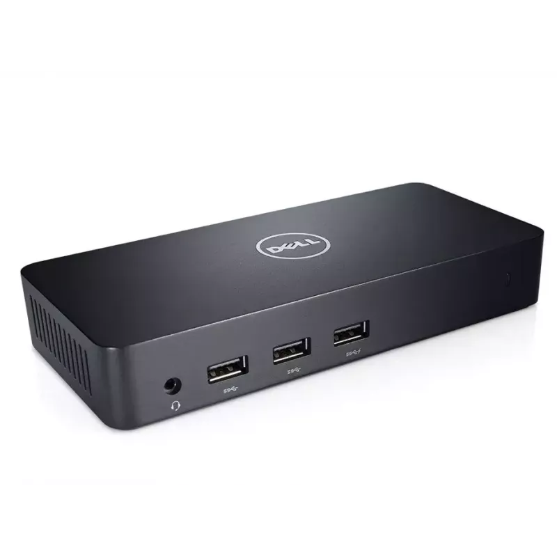 DELL D6000 Kabelgebundene USB 3.2 Gen 1 (3.1 Gen 1) Type-C Schwarz