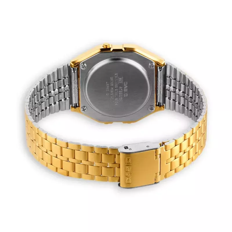 Armbanduhr Casio A159WGEA-1EF Gold Silber