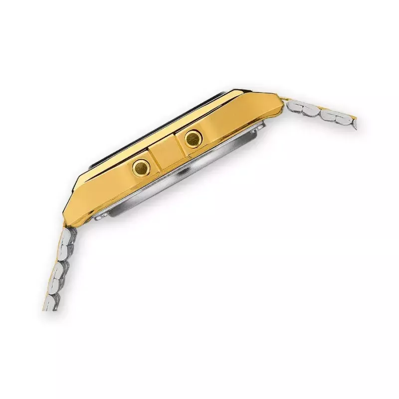 Armbanduhr Casio A159WGEA-1EF Gold Silber