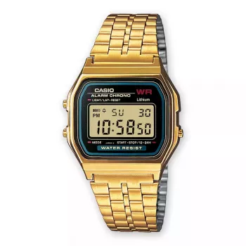 Armbanduhr Casio A159WGEA-1EF Gold Silber