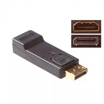 Konvertierungsadapter DisplayPort Stecker – HDMI-A Buchse ACT AB3985