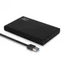 HDD/SSD-Gehäuse ACT 2,5-Zoll-SATA-Festplattengehäuse schraubenlos USB 3.2 Gen1
