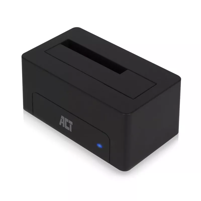ACT 2,5 Zoll/3,5 Zoll SATA HDD/SSD Dockingstation USB 3.2 Gen1 Schwarz