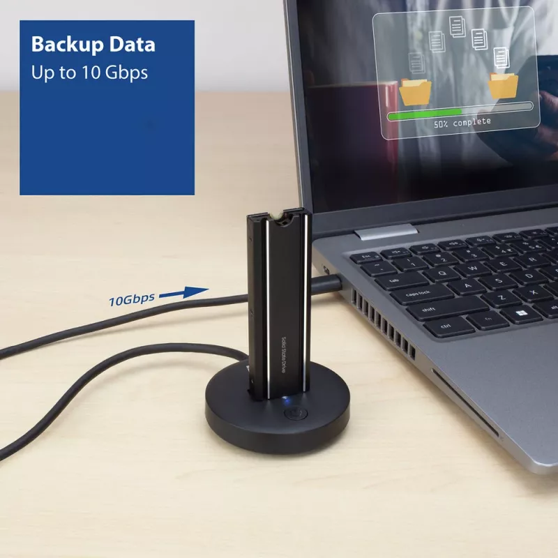 ACT M.2 NVMe/PCIe SSD Dockingstation USB-C 3.2 Gen2 Schwarz