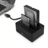 ACT 2,5 Zoll und 3,5 Zoll SATA Dual-HDD/SSD-Dockingstation, USB 3.2 Gen1
