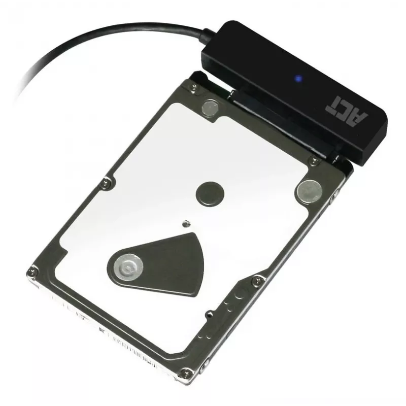 ACT USB-Adapterkabel für 2,5 Zoll SATA HDD/SSD AC1510 0,15 m Schwarz
