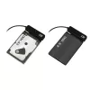 ACT USB-C-Adapterkabel für 2,5-Zoll-SATA-Festplatte/SSD AC1525 0,15 m Schwarz