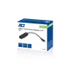 ACT USB-C-Adapterkabel für 2,5-Zoll-SATA-Festplatte/SSD AC1525 0,15 m Schwarz