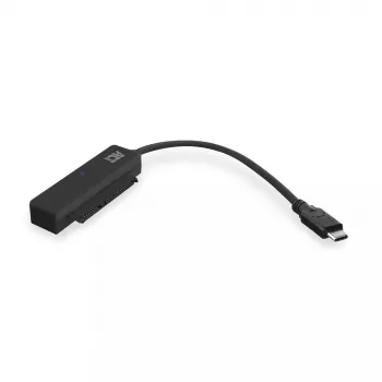 ACT USB-C-Adapterkabel für 2,5-Zoll-SATA-Festplatte/SSD AC1525 0,15 m Schwarz