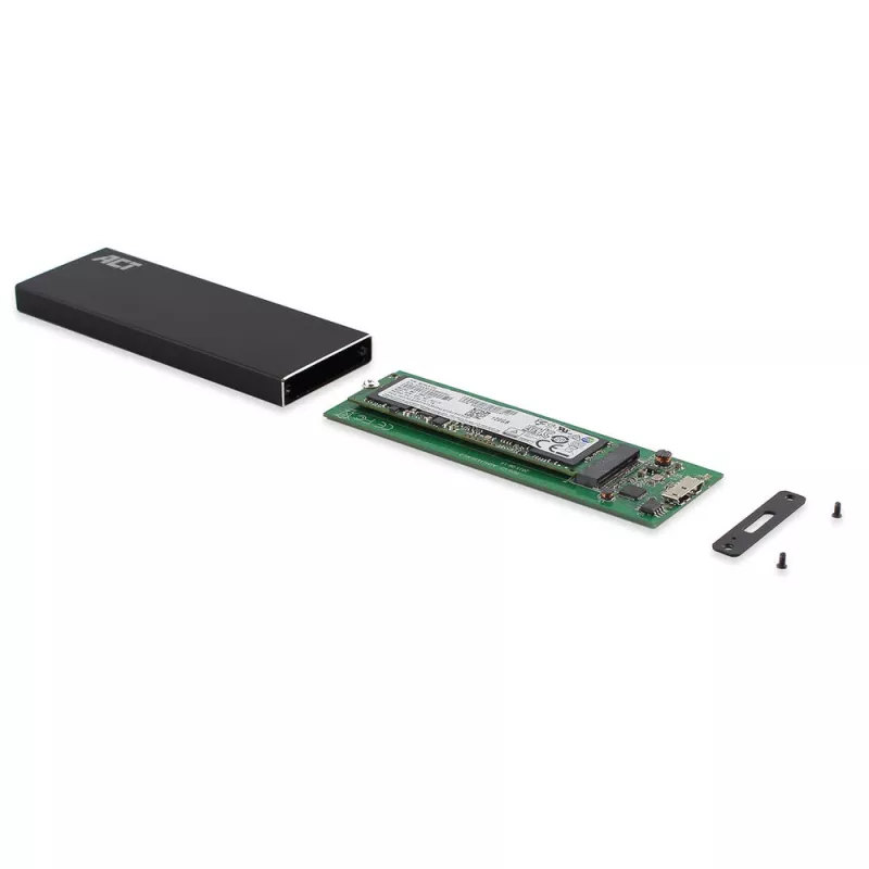 SSD-Gehäuse ACT M.2 USB 3.2 Gen1 Schwarz 5 Gbit/s