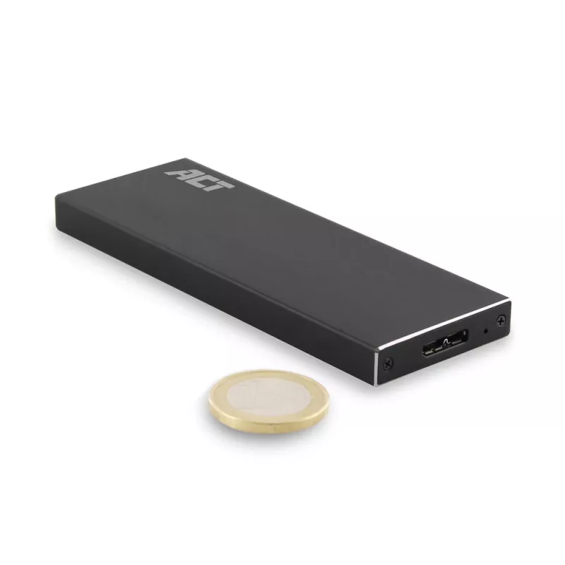 SSD-Gehäuse ACT M.2 USB 3.2 Gen1 Schwarz 5 Gbit/s