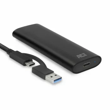 SSD-Gehäuse ACT AC1615 USB-C M.2 NVMe PCIe 10 Gbit/s Schwarz